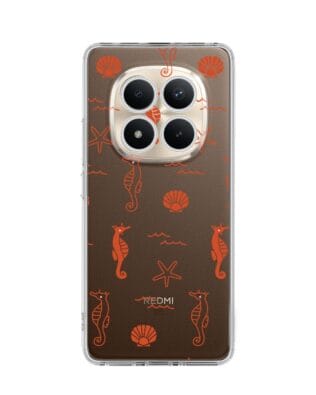 Etui do Xiaomi Redmi Note 15 Pro Plus 5G przeźroczyste, silikonowe Flexi, Summer Patterns, wakacyjne wzory
