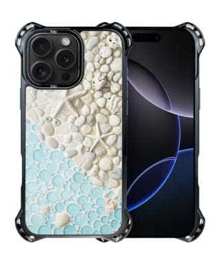 Etui do iPhone 16 Pro IBIZU DropGuard Ultra z MagSafe, Amalfi, Rajska zatoczka
