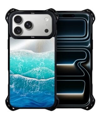 Etui do iPhone 17 Pro Max IBIZU DropGuard Ultra z MagSafe, Reflect, Szafirowy ocean
