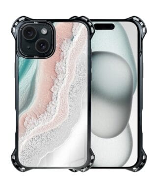 Etui do iPhone 15 Plus IBIZU DropGuard Ultra z MagSafe, Reflect, Rajska fala