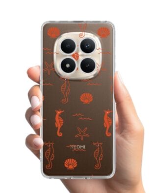 Etui do Xiaomi Redmi Note 15 Pro Plus 5G przeźroczyste, silikonowe Flexi, Summer Patterns, wakacyjne wzory