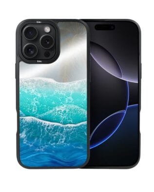 Etui do iPhone 16 Pro Max IBIZU DropGuard Matt z MagSafe, Reflect, Szafirowy ocean