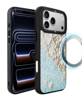 Etui do iPhone 17 Pro Max IBIZU DropGuard Matt z MagSafe, Amalfi, Rajska zatoczka