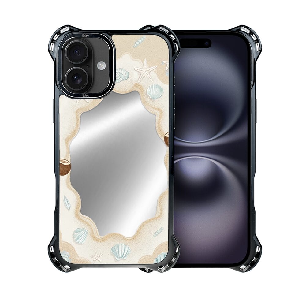 Etui do iPhone 16 IBIZU DropGuard Ultra z MagSafe, Reflect, Plażowe lustro - obrazek 2