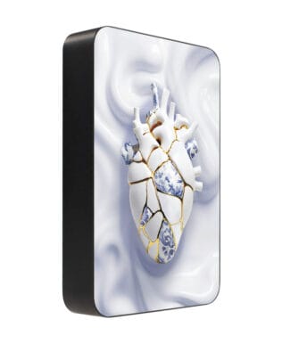 Powerbank IBIZU MagPower 10k do iPhone z MagSafe, solidny, aluminiowy, 10 000 mAh, Porcelanowe serce