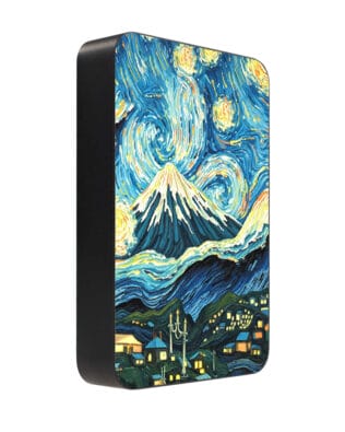 Powerbank IBIZU MagPower 10k do iPhone z MagSafe, solidny, aluminiowy, 10 000 mAh, Van Gogh